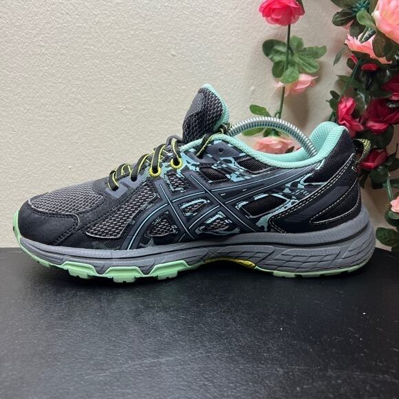 ASICS Gel-Venture 6 Trail Running Shoes Gray Green Women’s Size 9 - Picture 10 of 15